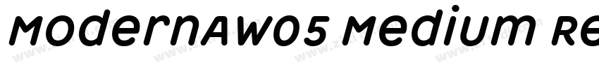 ModernaW05 Medium Re字体转换 ModernaW05 Medium Re字体转换